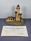 Vintage The Danbury Mint 1993 POINT VICENTE LIGHTHOUSE Sculpture