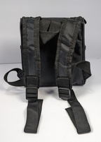 Nintendo DS Gameboy Small Backpack Carrying Case Black Zippered Game Bag