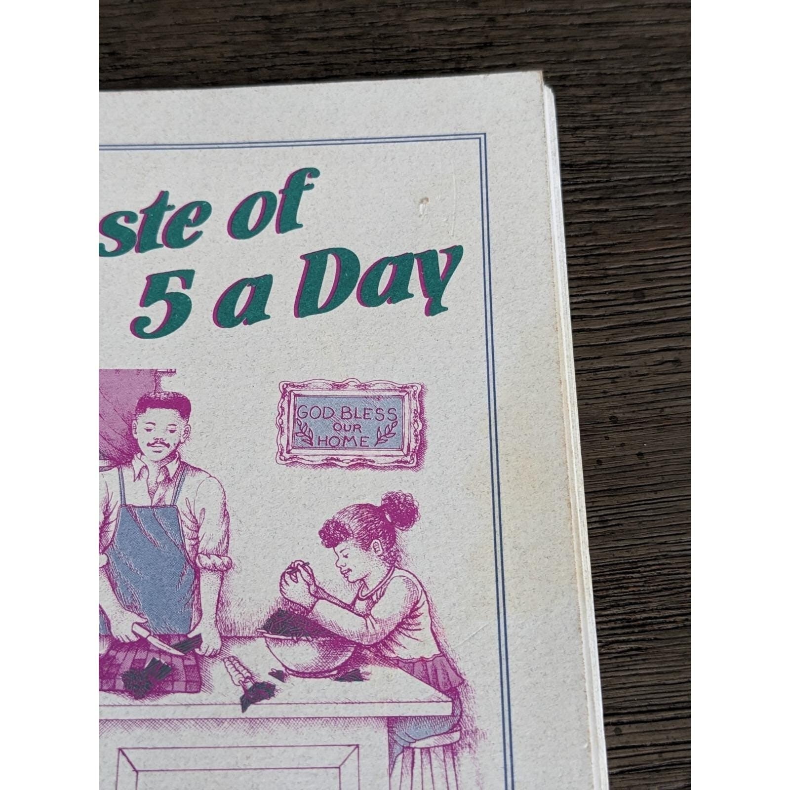 A Taste of 5 a Day Cookbook 1998  Black Churches United Health