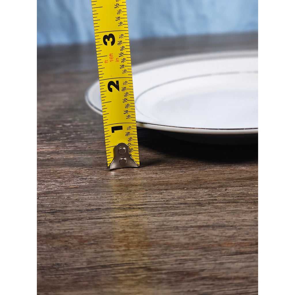 Vintage Mikasa Platinum Crown L3428 Dinner Plate 8 Inch Fine China