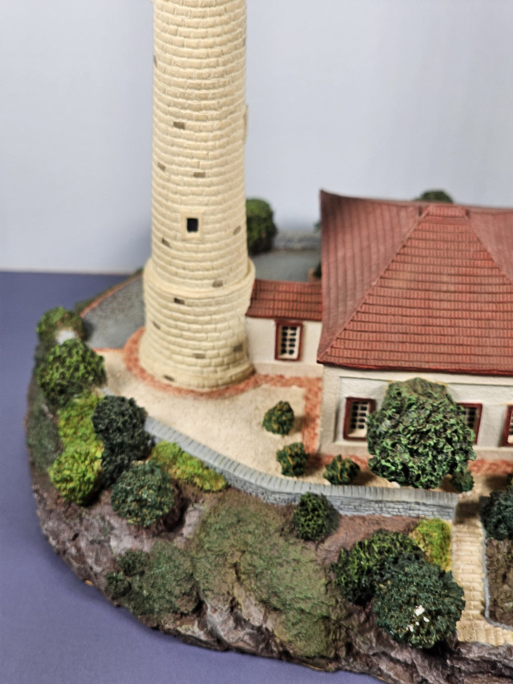 Danbury Mint Calaburras Lighthouse Spain Historic International Lighthouses