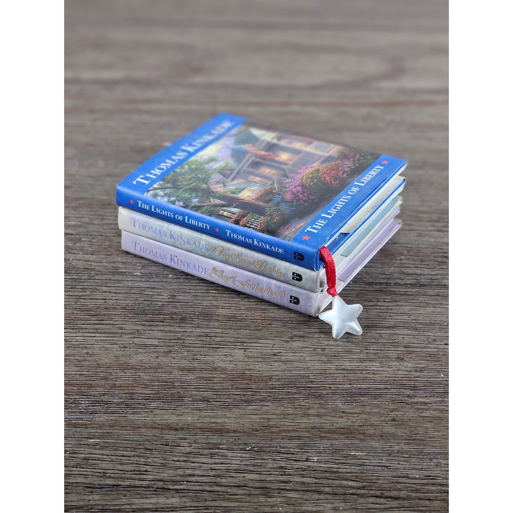 Thomas Kinkade Mini Gift Book Set of 3 Small Hardcover Keepsakes
