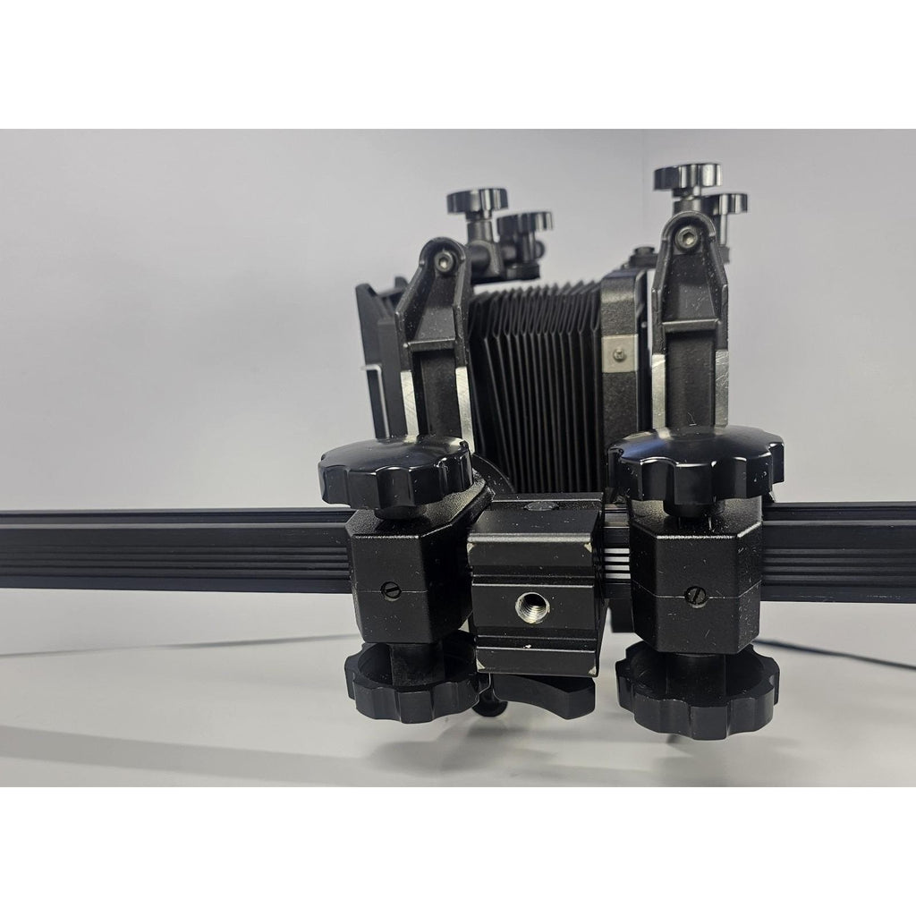 Calumet 4x5 Monorail View Camera w Film Holders & Lens Board