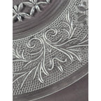 Anchor Hocking Sandwich Glass Plates Set of 2 Clear Pressed