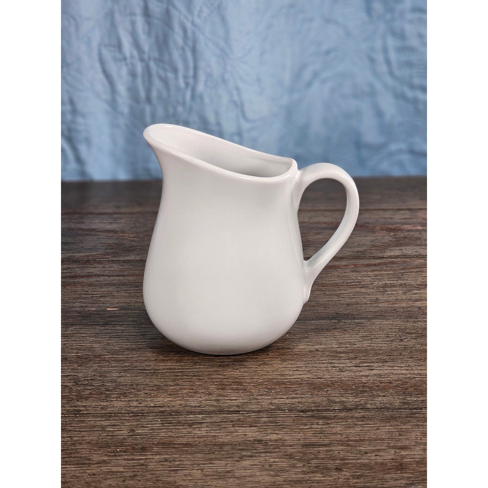 Better Homes & Gardens White Ceramic Creamer Pitcher 5"x3"