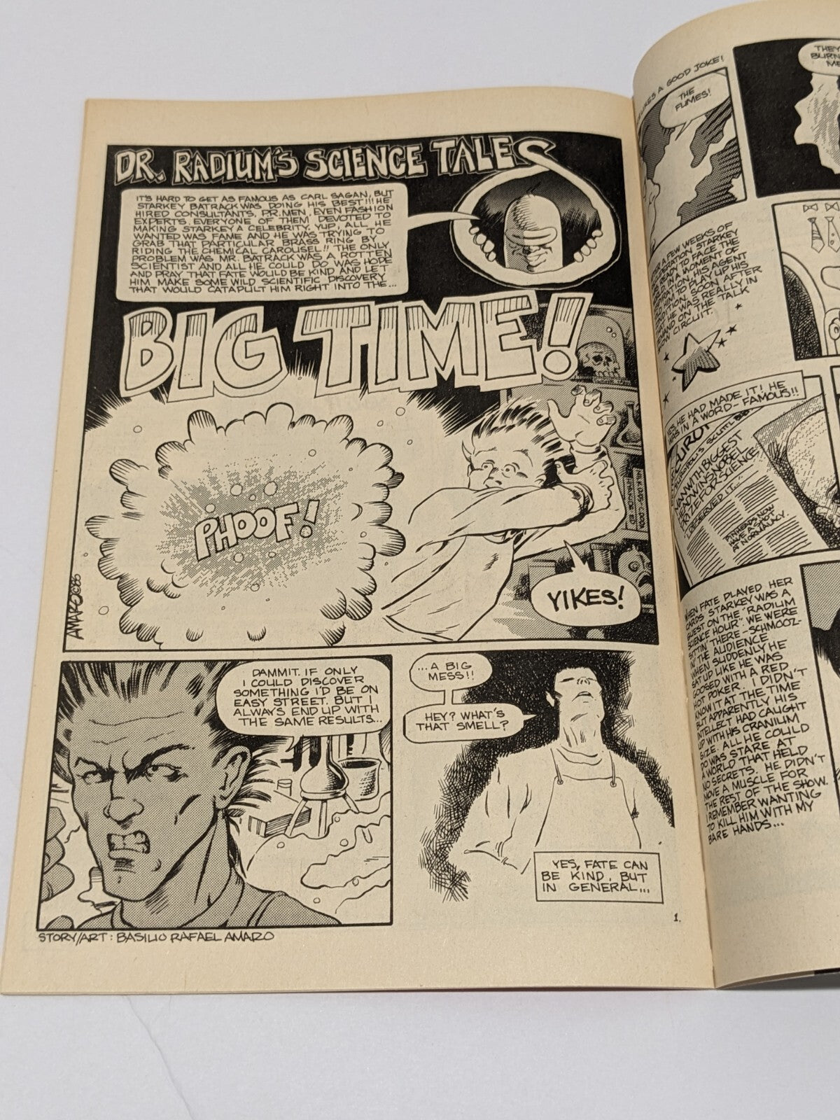 Lot of 2 Comics It's Science with Dr. Radium Book and Issue #2