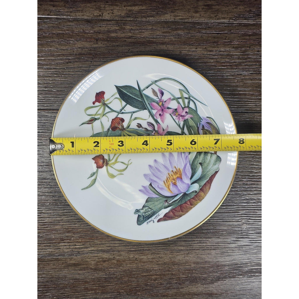 Franklin Mint Florida Everglades Wildflowers Plate 1978