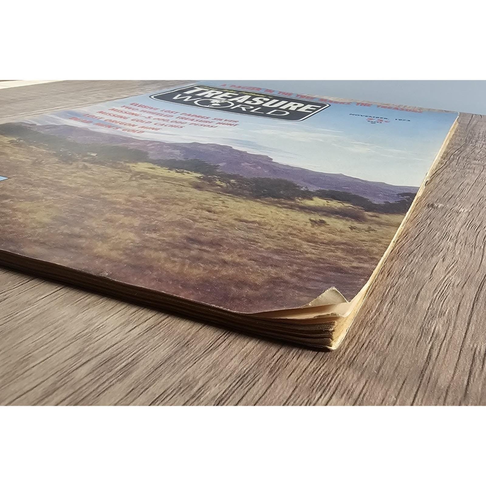 Treasure World Nov 1973 Long John Latham Magazine