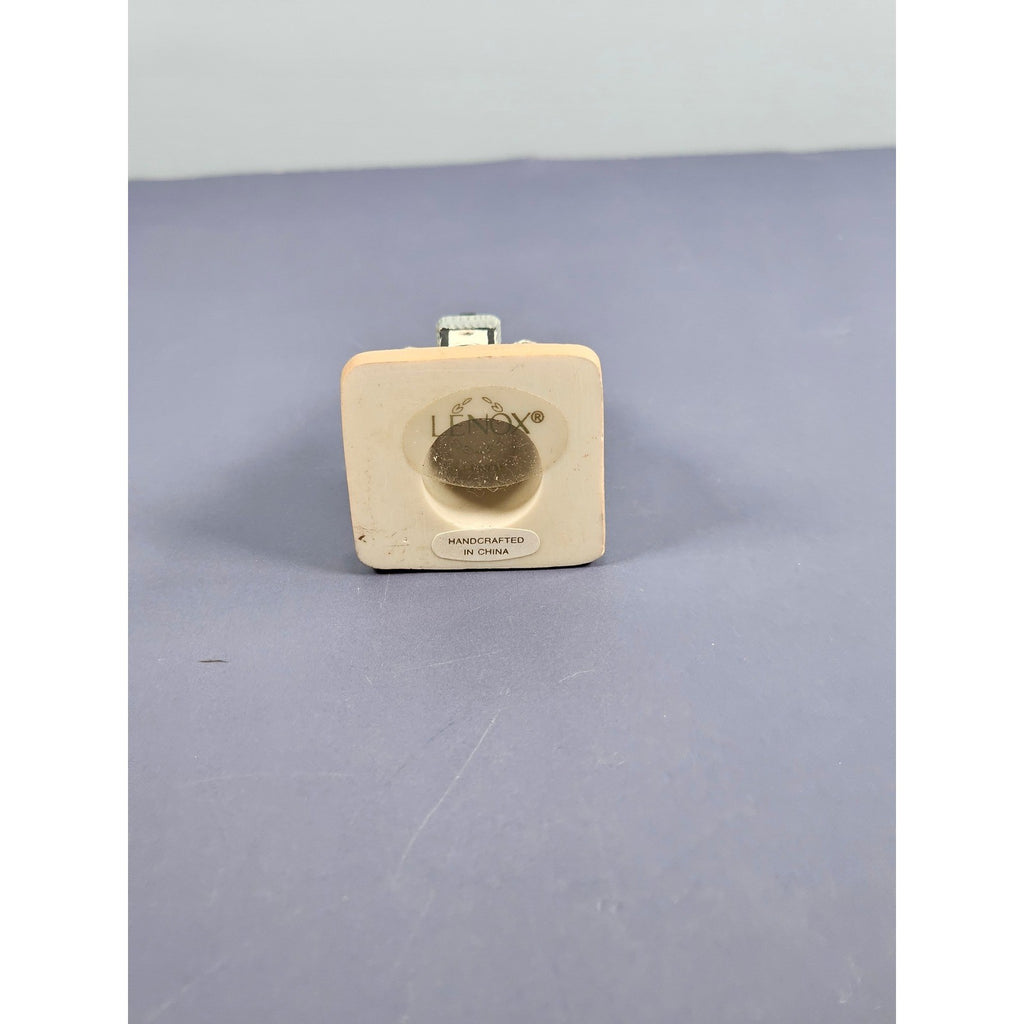 Lenox Fort Tompkins Lighthouse Miniature Missing Chimney As-Is Coastal Decor