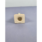 Lenox Fort Tompkins Lighthouse Miniature Missing Chimney As-Is Coastal Decor