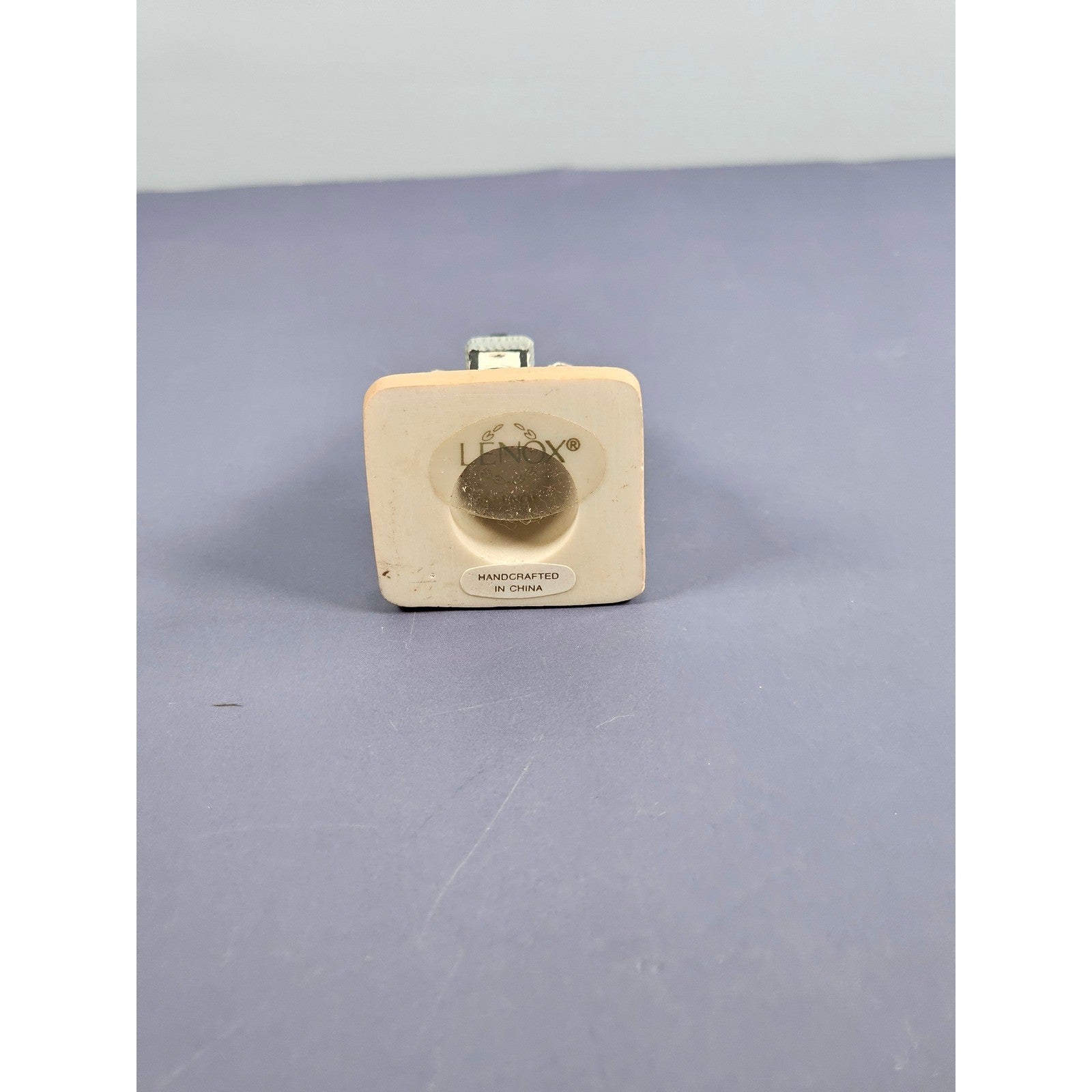 Lenox Fort Tompkins Lighthouse Miniature Missing Chimney As-Is Coastal Decor