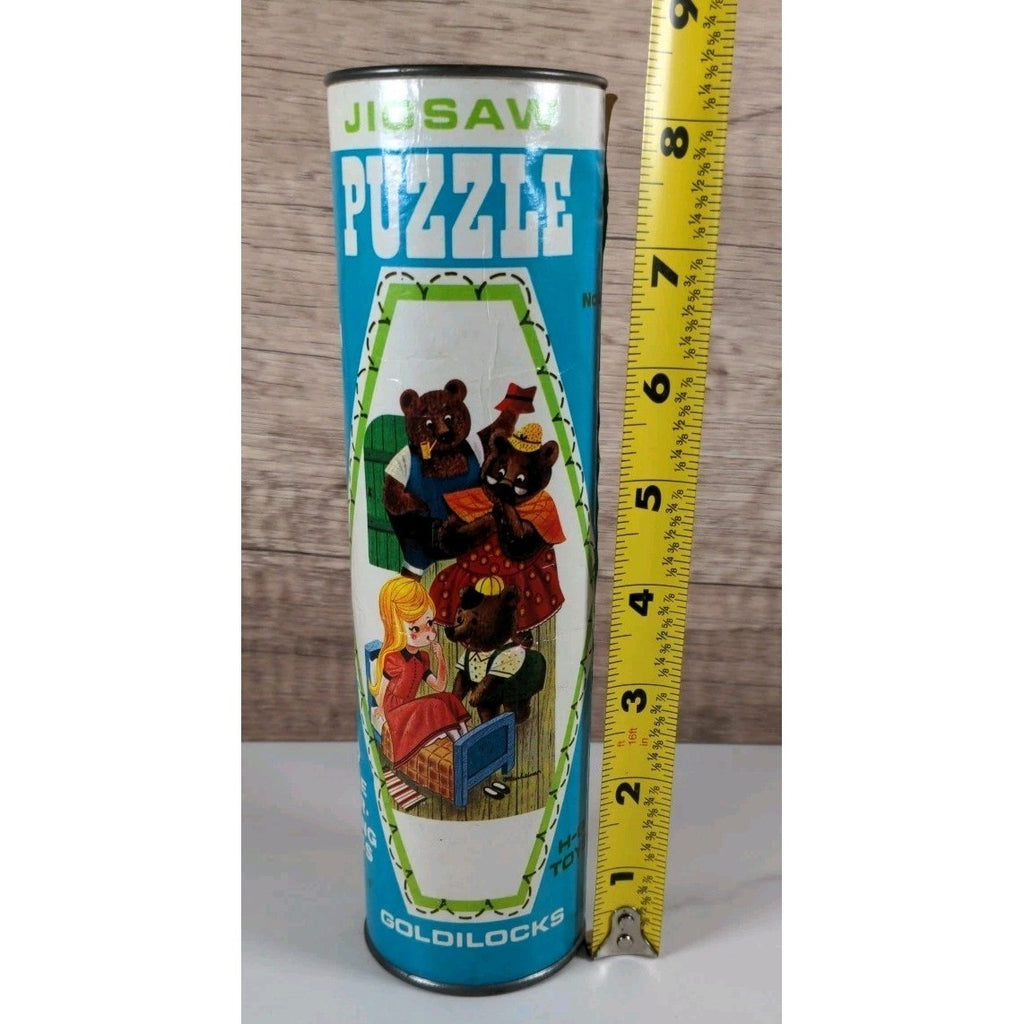 Vintage Harrett Gilmar Goldilocks Puzzle Missing One Piece Mid Century Toy