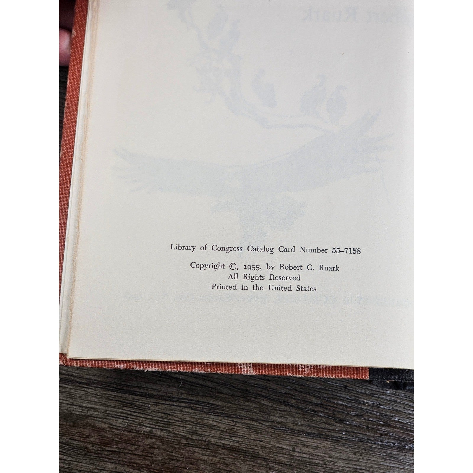 Something of Value Robert Ruark 1955 HC Vintage Novel African Setting