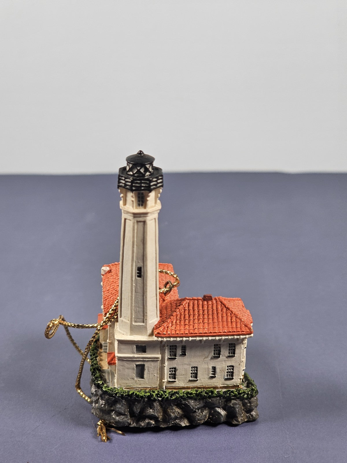 2000 Lefton Alcatraz, CA Lighthouse Christmas Ornament 12859