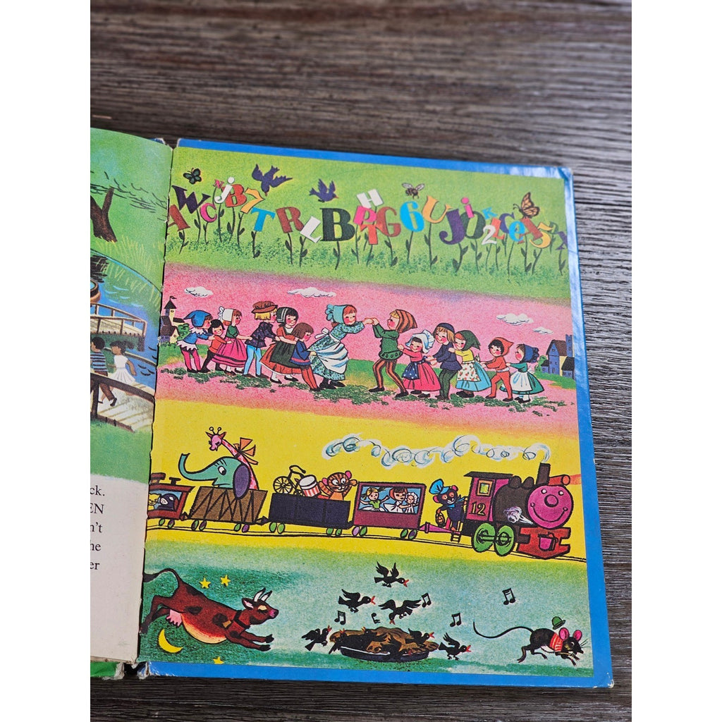 Tuggy the Tugboat 1975 Library Ed Wonder Books HC Used