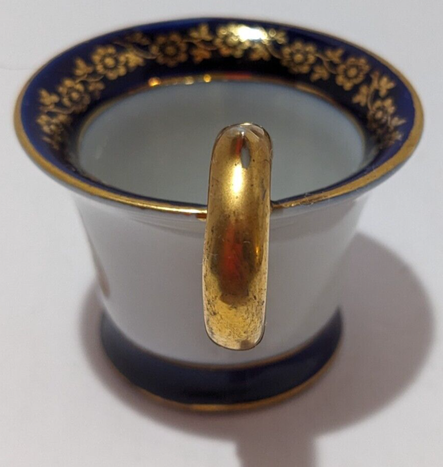 Vintage Demitasse Porzellanfabrik Fredrich Pre-WWII Stamped Cup Made in Germany