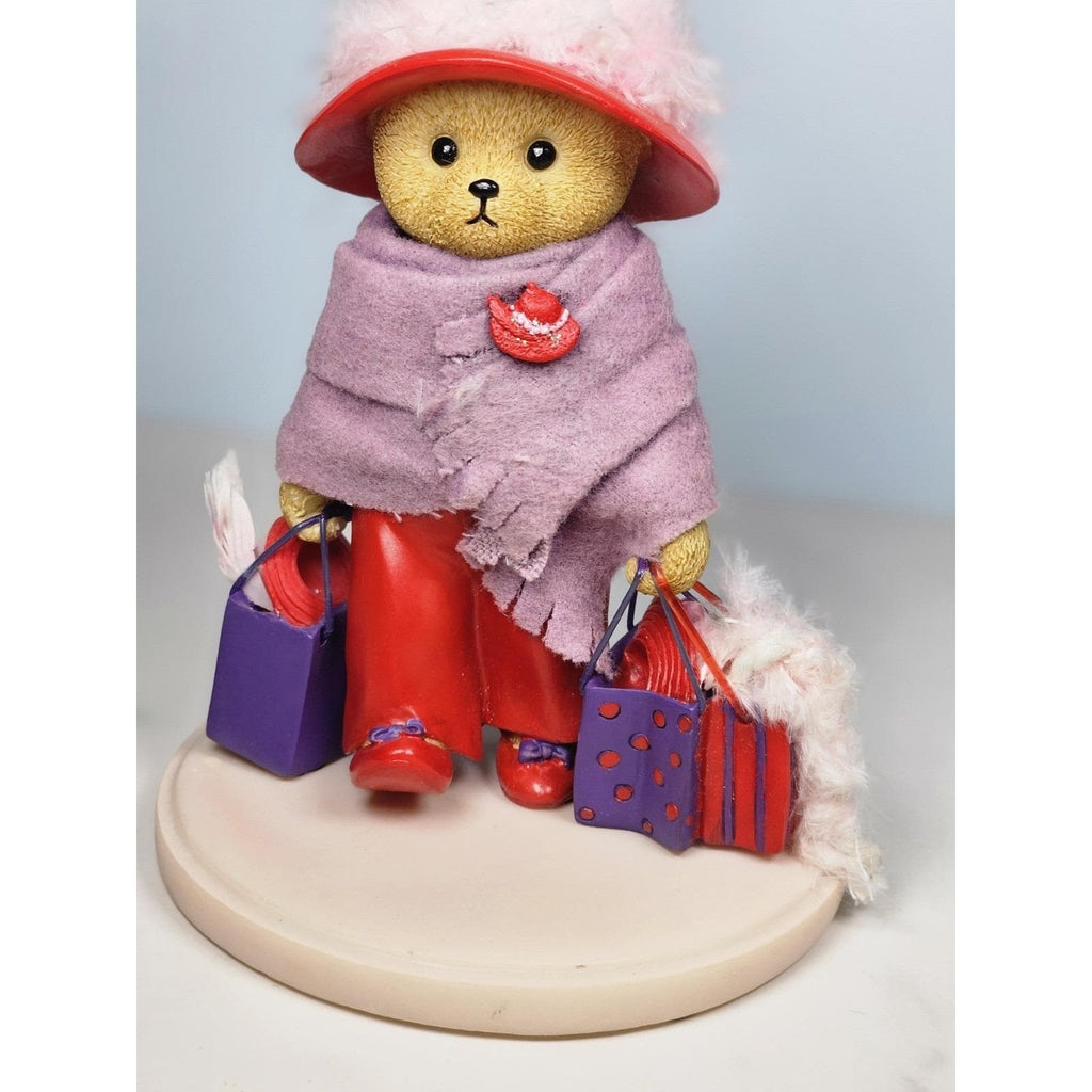 Hamilton Collection Happy Hatters Bear Figurine Limited Edition COA