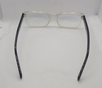 Prive Revaux The Professor Blue Light Reading Glasses Clear/Black With Case