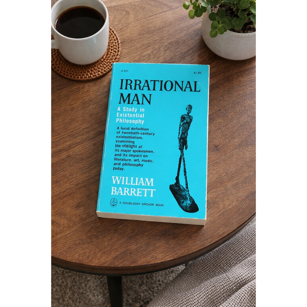 Vintage Irrational Man Book William Barrett Existential Philosophy 1962