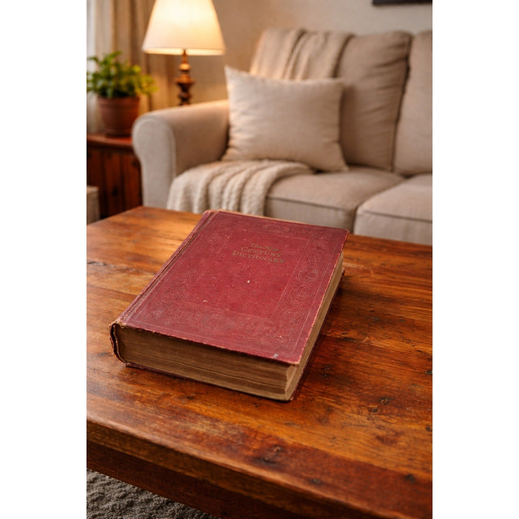 Vintage Red Hardcover Dictionary Volume Two Buck Mark to Zymurgy