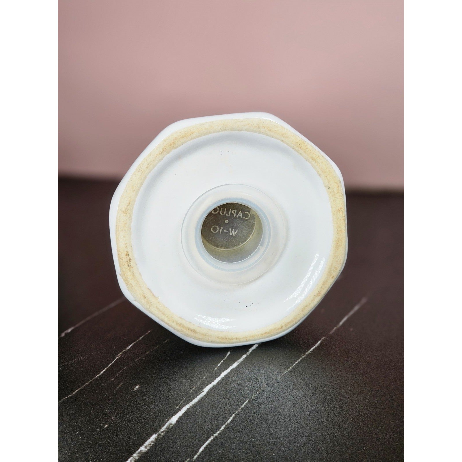 Vintage Pfaltzgraff Heritage Lighthouse Salt & Pepper Shakers White Ceramic