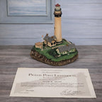 Danbury Mint Pigeon Point Lighthouse Figurine w/ COA Maritime Decor