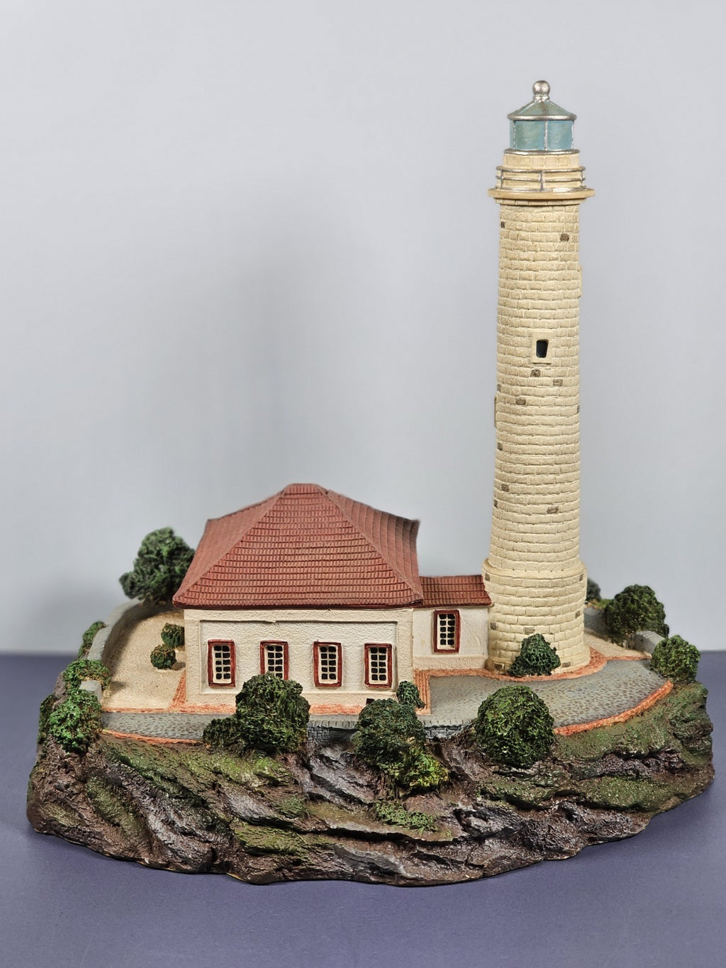 Danbury Mint Calaburras Lighthouse Spain Historic International Lighthouses