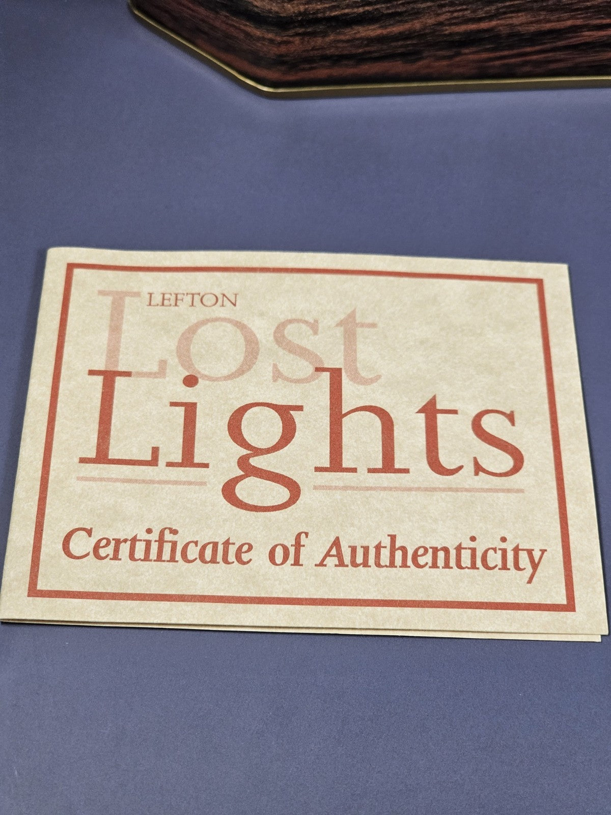 Lefton Historic American Lost Lights Wolf Island Georgia Lighthouse Model