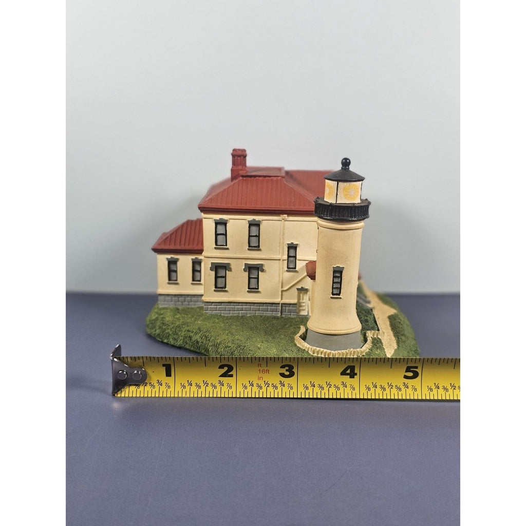 Danbury Mint Admiralty Head Lighthouse 1992 COA Coastal Decor