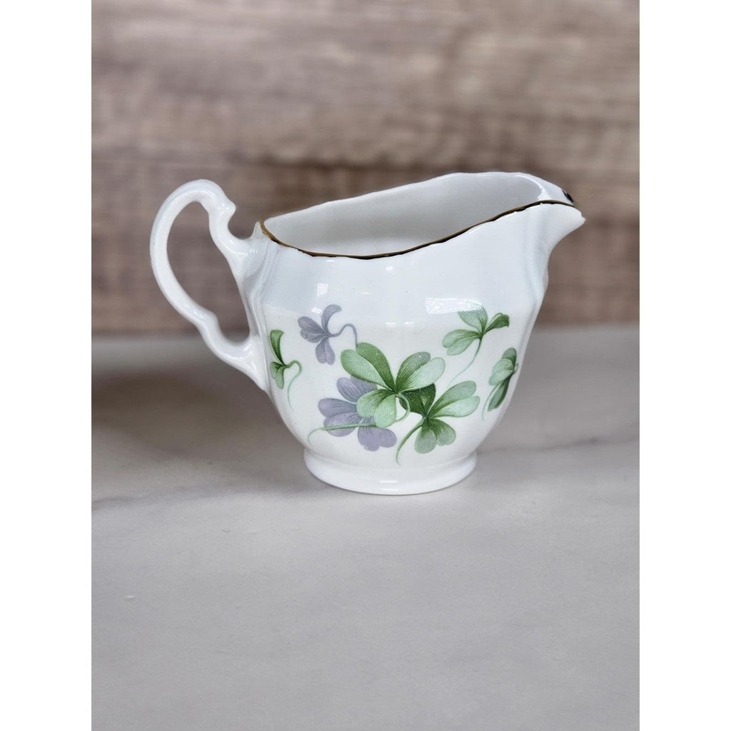 Vintage Adderley Bone China Creamer & Sugar Bowl Set England