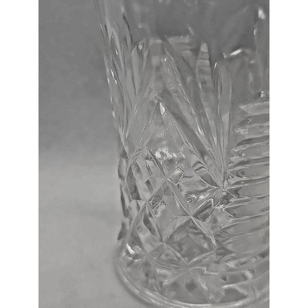 Vintage 5" Tall Anchor Hocking Pressed Pineapple Glass Creamer Pitcher 1960s