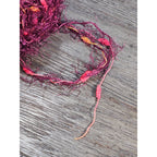 Moda Dea Flip Yarn Claret 9366 Novelty Eyelash Yarn 50g 55 Yards