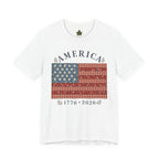 America 1776-2026 Flag Tee | Vintage Stars and Stripes