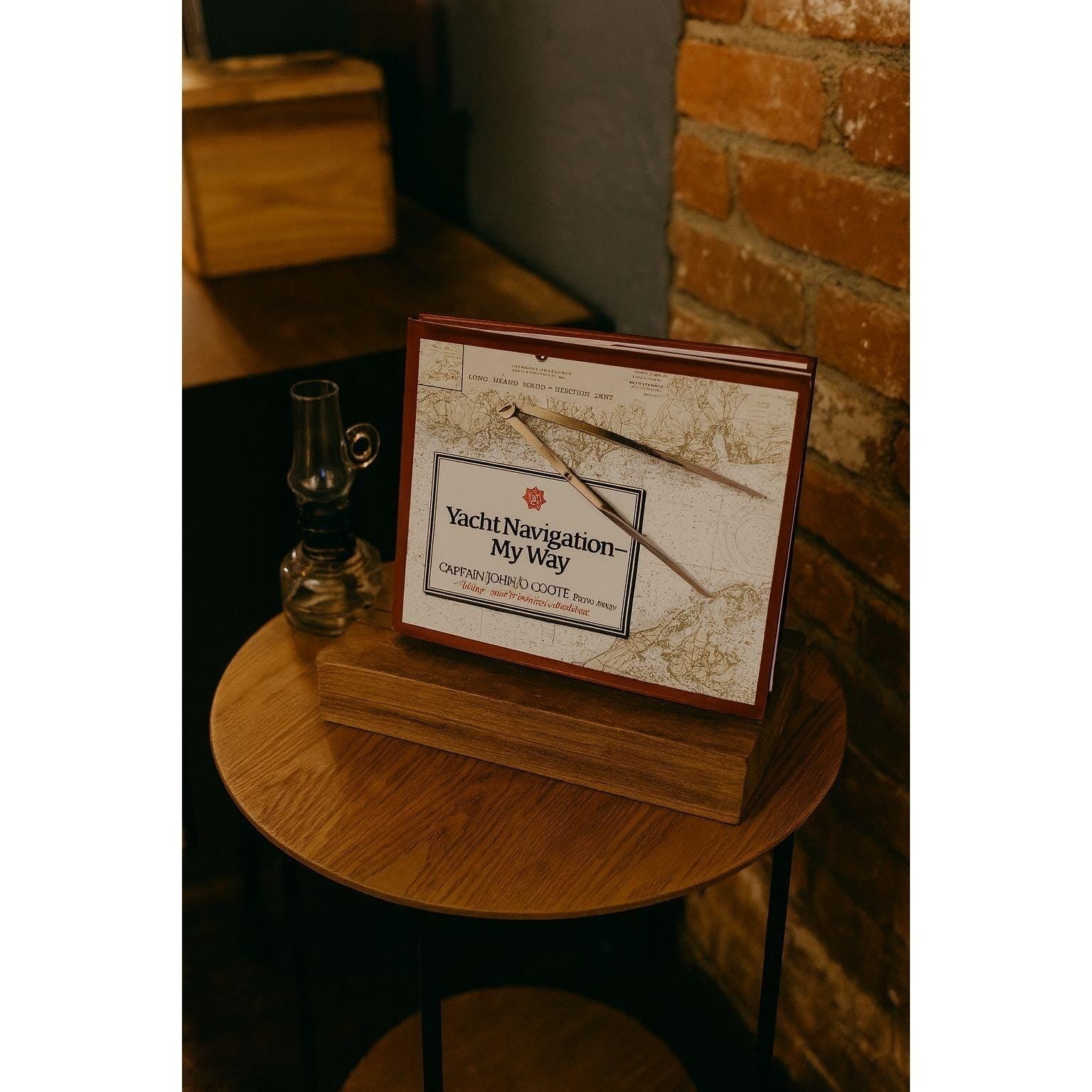 Yacht Navigation by John O. Coote 1989 Hardcover Inscribed Nautical Book