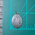 Vintage Sacred Heart & Our Lady of Mt Carmel Medal Pendant