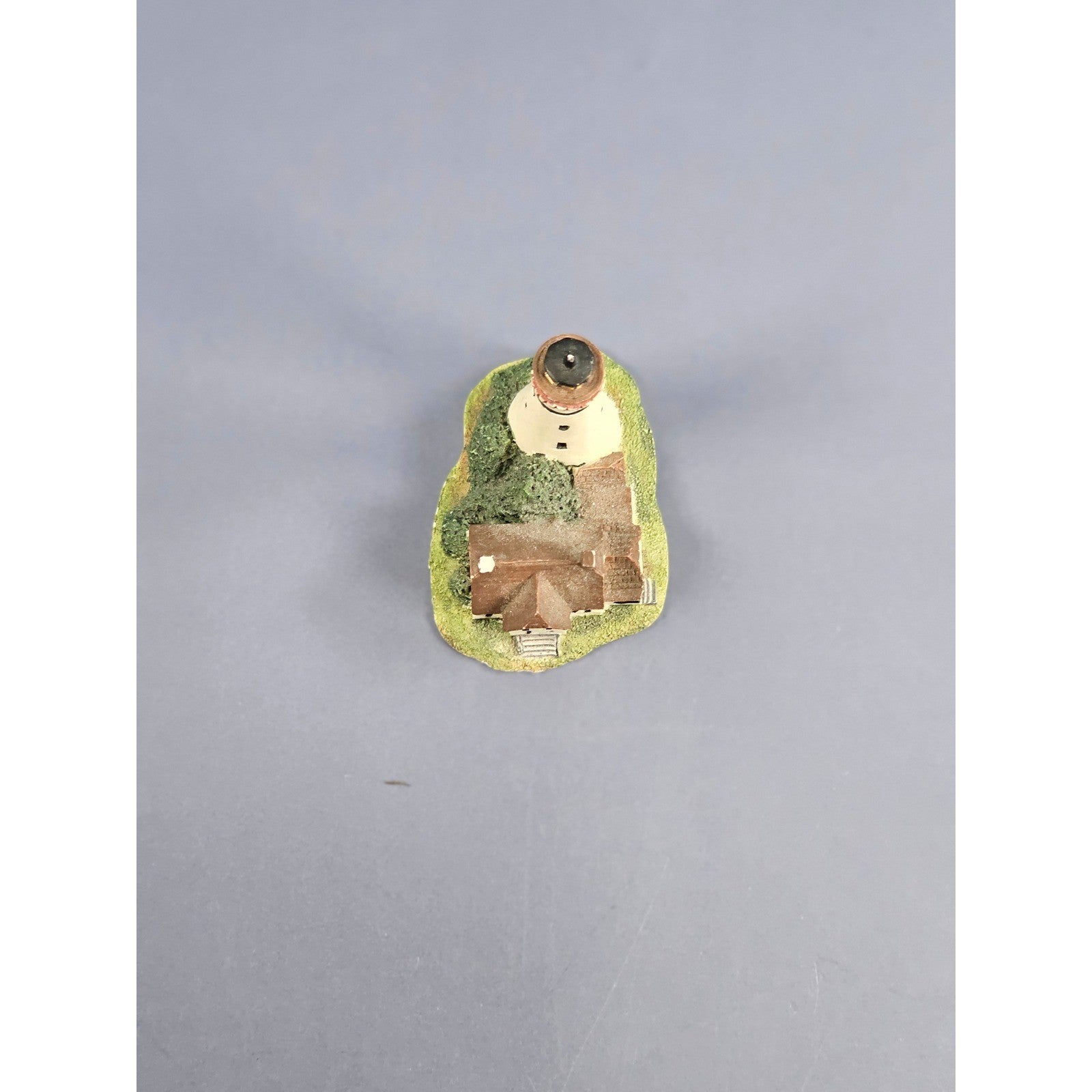 Vintage Grosse Point Lighthouse Thimble Miniature Lighthouse Souvenir