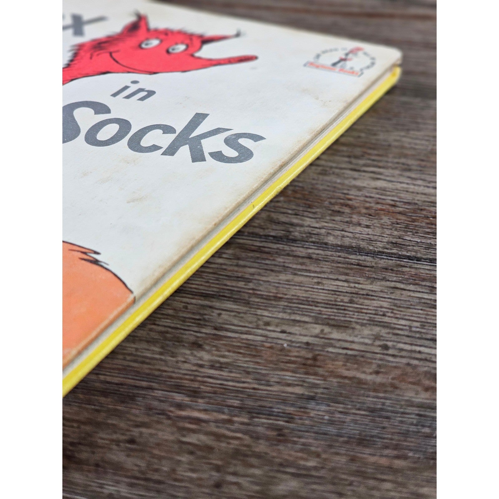 Fox in Socks Dr Seuss 1965 Beginner Books Hardcover