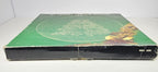 Crystal Serving Platter 12 3/4 With Etched Evergreen With Original Box