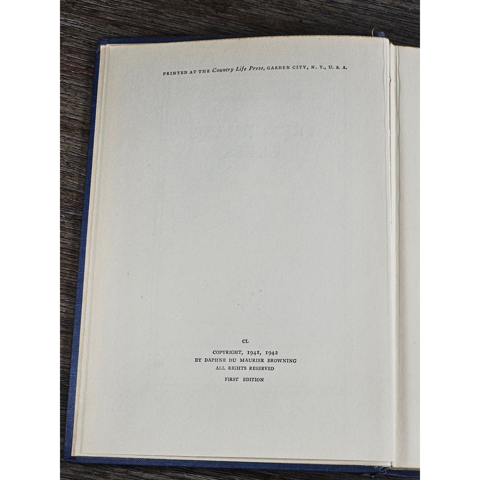 Frenchman's Creek First Edition 1941 Daphne du Maurier Hardcover