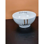 Set Of 5 Rae Dunn Witch Legs Halloween Bowls