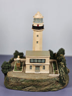 Danbury Mint Kan Non Zaki Lighthouse Sculpture Japan Collection W/ COA