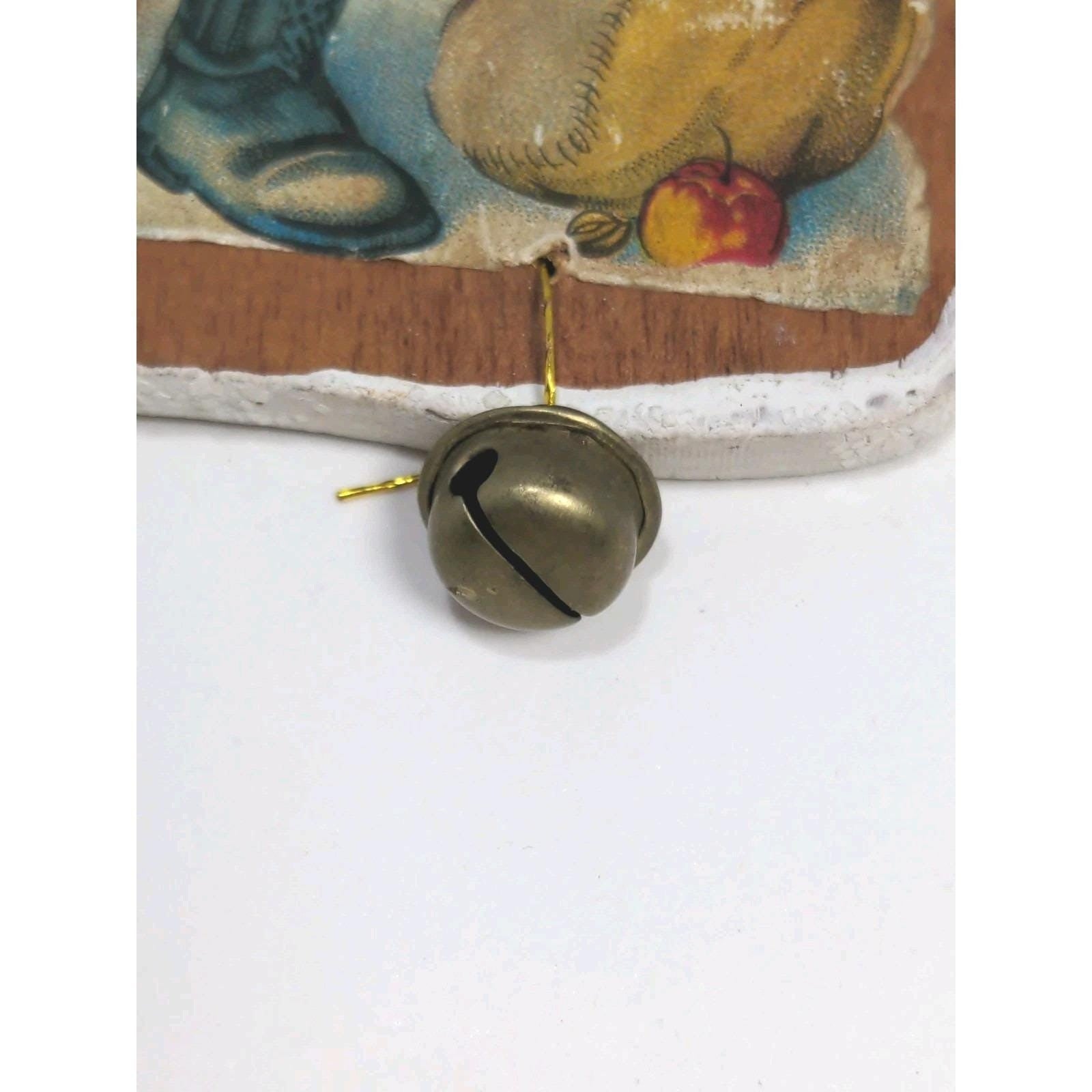 Vintage Kurt Adler Santa Wood Ornament 1982 Christmas