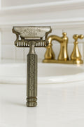 Antique Gem Junior Single-Edge Safety Razor With Ornate Handle - Collectible Vin