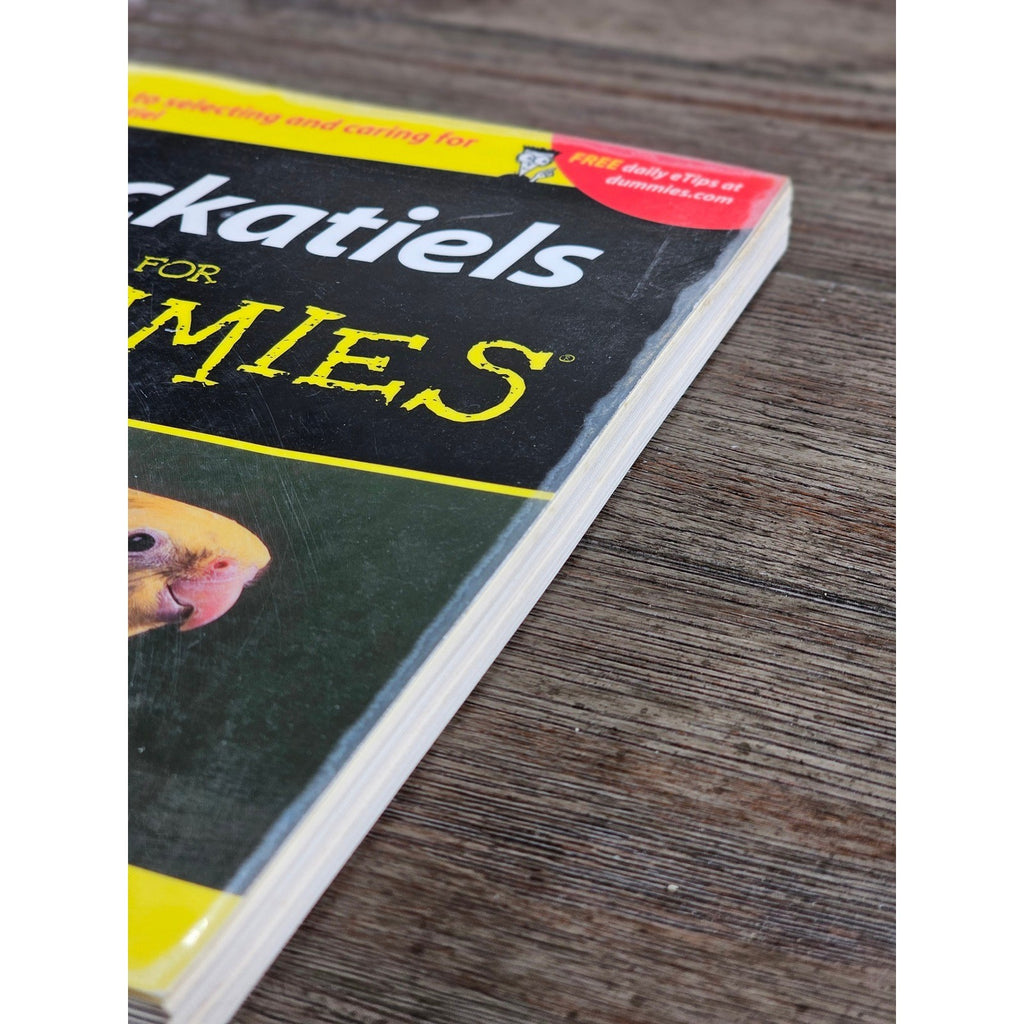 Cockatiels For Dummies by Diane Grindol 2001 Paperback Pet Care
