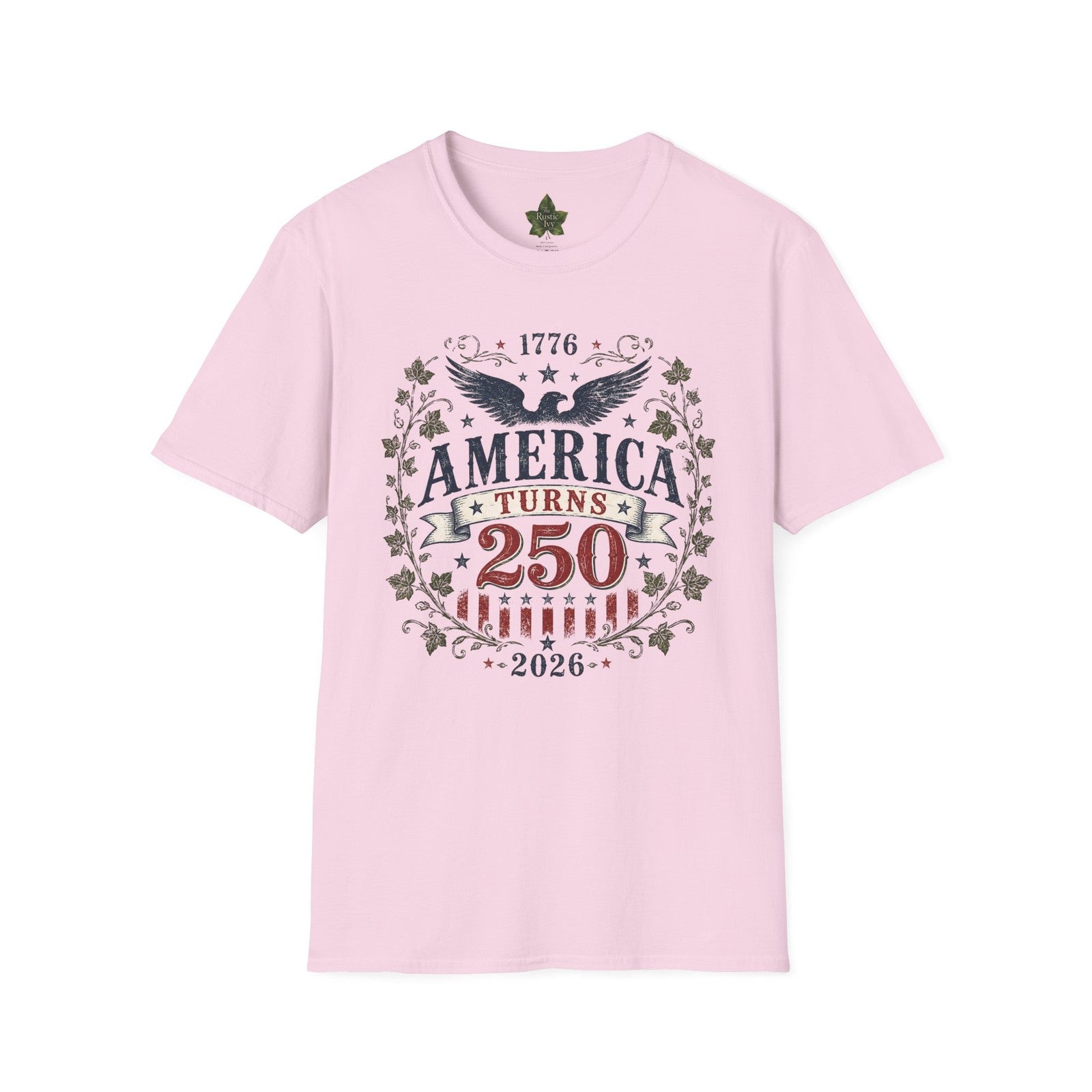 America Turns 250 Shirt 1776 2026 Patriotic Eagle 4th July Tee