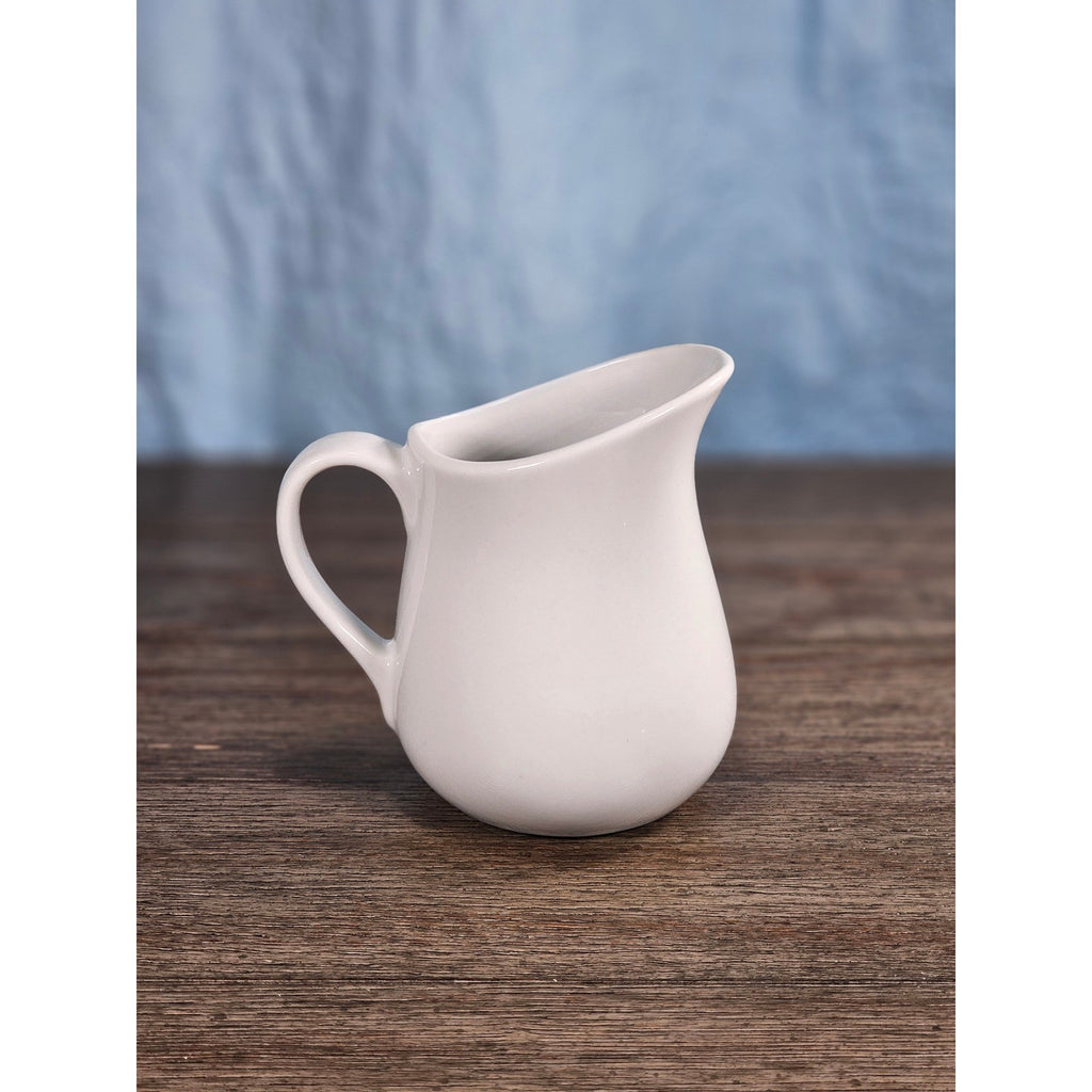 Better Homes & Gardens White Ceramic Creamer Pitcher 5"x3"