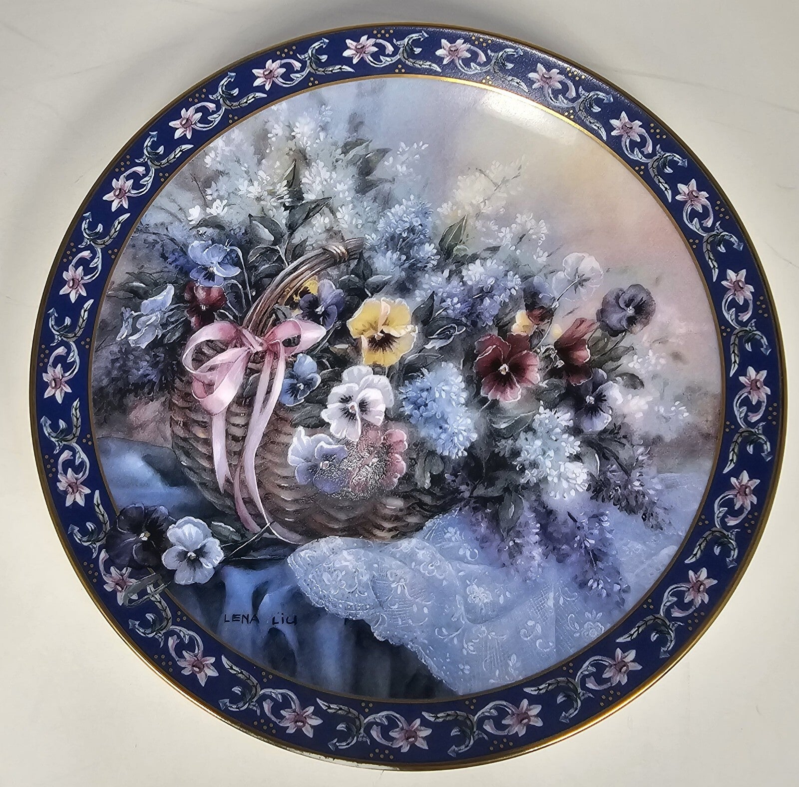 Lena Liu Collector Plate 7773D – W.L. George Bradford Exchange China
