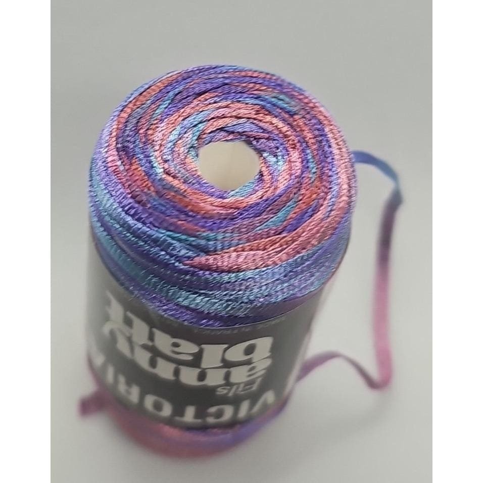 Anny Blatt Victoria Ribbon Yarn Nylon Multicolor 50g
