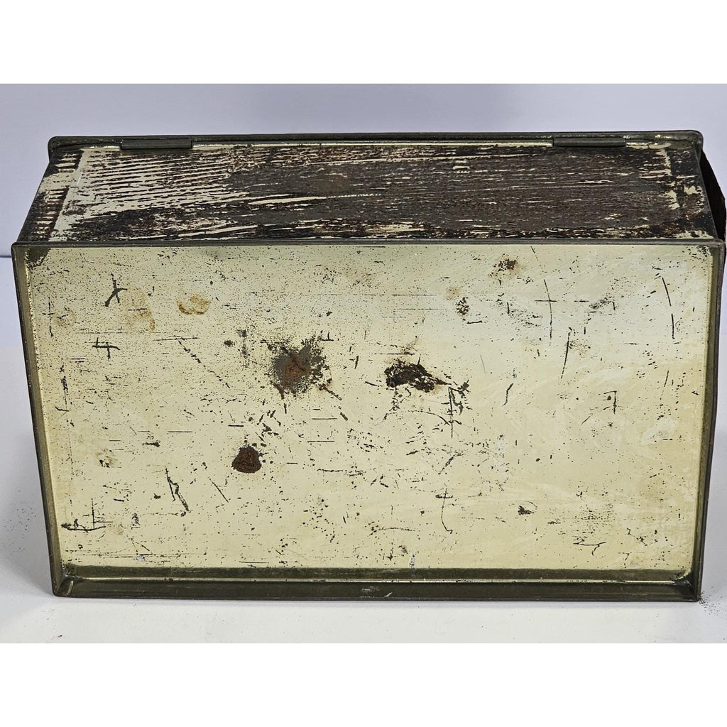 Schraffts Chocolate Tin Trinket Chest Vintage Advertising Box