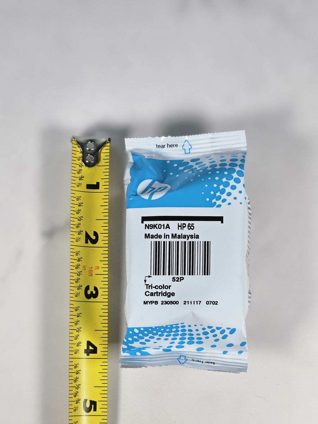 Genuine HP 65 Tri-Color Ink Cartridge High Yield Sealed Genuine New